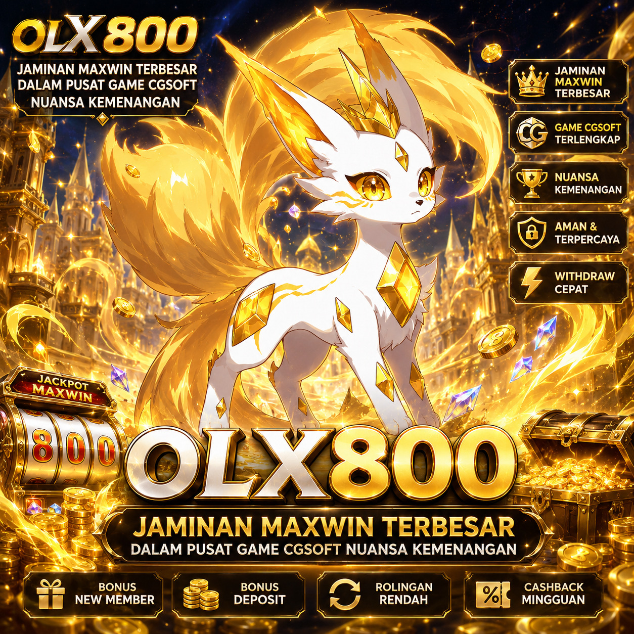 OLX800 - Jaminan Maxwin Terbesar Dalam Pusat Game Cgsoft Nuansa Kemenangan